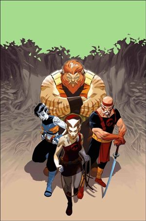 Thundercats: Lost issue 3.00-K Mark Bagley Virgin 1:15 Cover