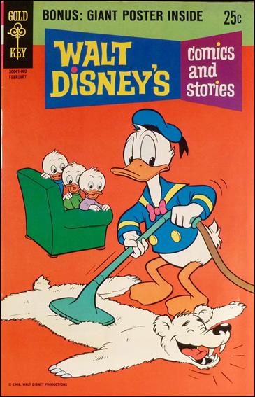 Walt Disney's Comics and Stories (1940) issue 353-B 25 Cent Cover