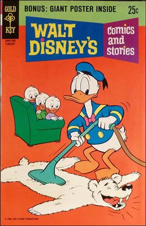 Walt Disney's Comics and Stories (1940) issue 353-B 25 Cent Cover