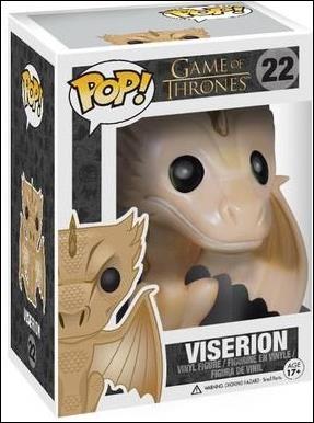 POP! Game of Thrones figure 22 Viserion Hot Topic Exclusive