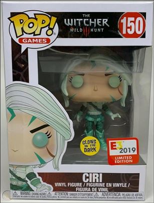 POP! Games figure 150-B Ciri (E3 2019 GITD)