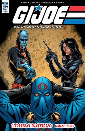 G.I. Joe: A Real American Hero issue 227 S L Gallant Cover