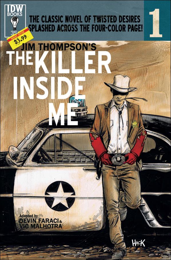 Jim Thompson's the Killer Inside Me issue 1-B Robert Hack Subscription Cover