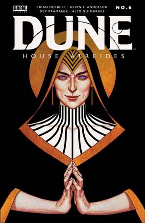 Dune: House Atreides issue 6-B Jenny Frison Cover