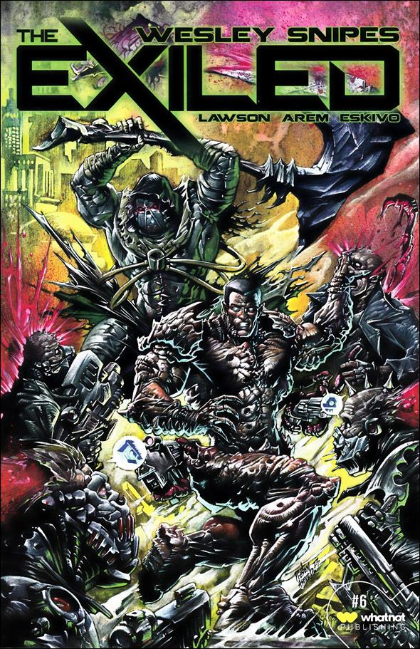Exiled (2023) issue 6 Preston Asevedo Cover