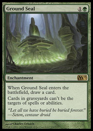 Magic the Gathering: 2013 Core Set (Base Set) card 176 Ground Seal
