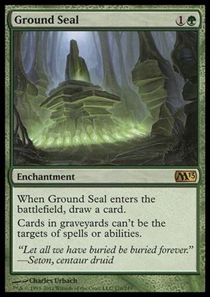 Magic the Gathering: 2013 Core Set (Base Set) card 176 Ground Seal