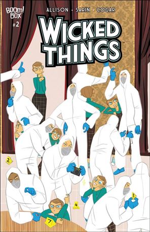 Wicked Things issue 2-B John Allison Cover