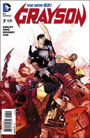 Grayson issue 7 Mikel Janin Cover