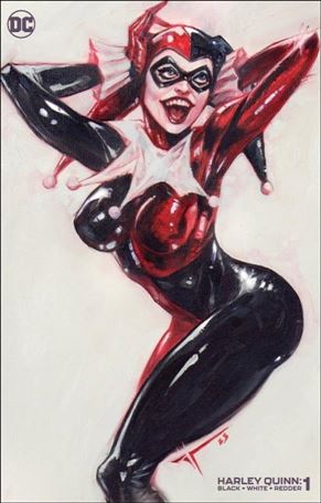 Harley Quinn: Black + White + Redder issue 1-H Ivan Tao Virgin Cover