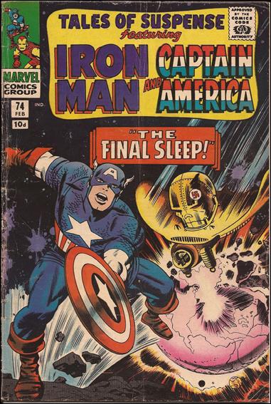 Tales of Suspense (1959) issue 74-B UK Price Cover
