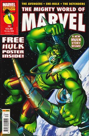 Mighty World of Marvel (UK) (2003) issue 70 Cardstock Cover