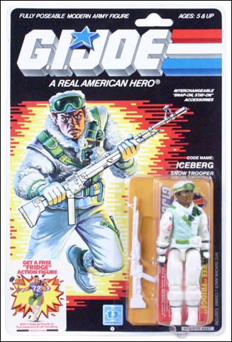 G.I. Joe: A Real American Hero 3 3/4" Basic Action Figures figure 61 Iceberg (Snow Trooper)
