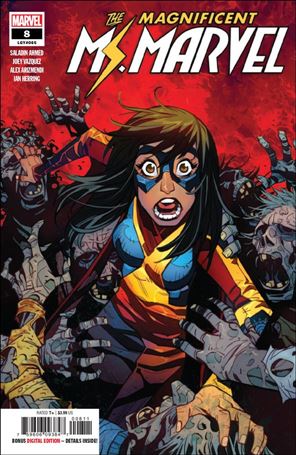 Magnificent Ms. Marvel issue 8 Eduard Petrovich Cover