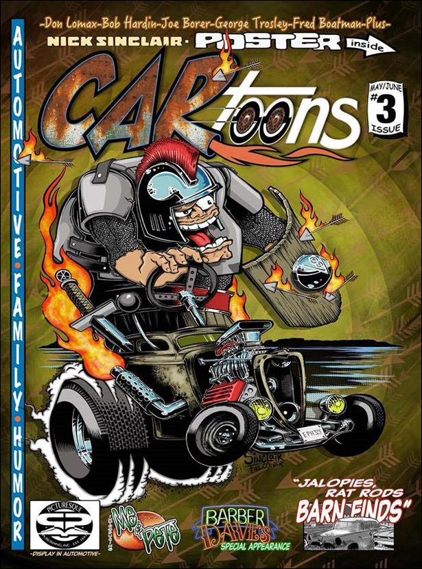 CARtoons (2016) issue 3-B Poster Edition 1/15,500