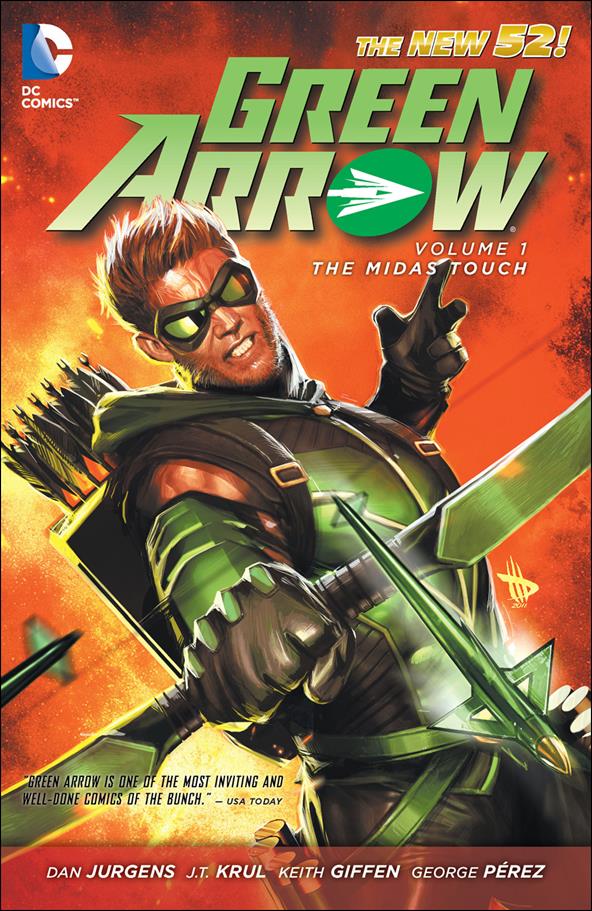 Green Arrow (2012) issue 1 The Midas Touch