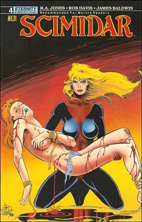 Scimidar (1988) issue 4-B Mild! Cover