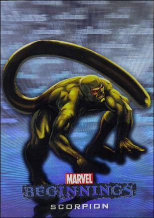 Marvel Beginnings: Series 1 (Marvel Villains Hologram Subset) card H-36 Scorpion