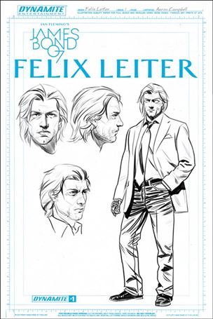 James Bond: Felix Leiter issue 1-D Aaron Campbell Artboard Cover