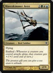 Magic the Gathering: Shards of Alara (Base Set) card 207 Waveskimmer Aven