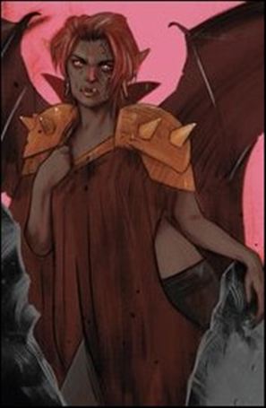 Wynd: The Power of the Blood issue 3-D Javier Rodríguez 1:20 Cover