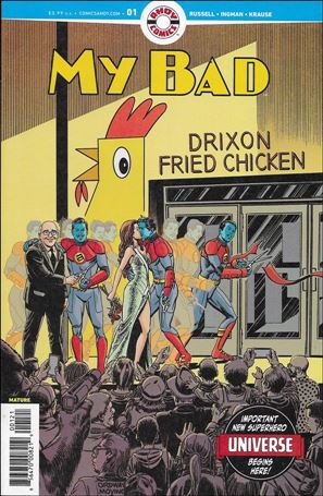 My Bad (2021) issue 1-B Jerry Ordway Cover