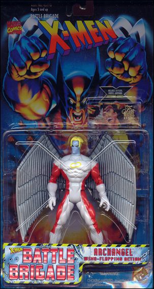 X-Men (Battle Brigade) figure 1-B Archangel (Red Costume)