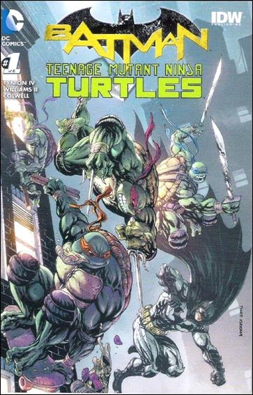 Batman/Teenage Mutant Ninja Turtles issue 1-MN Tyler Kirkham Hastings Cover