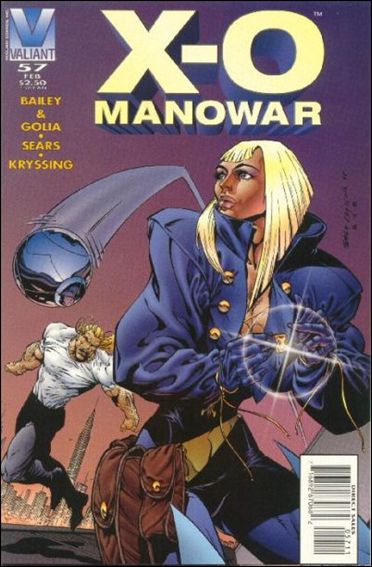 X-O Manowar (1992) 57-A by Valiant