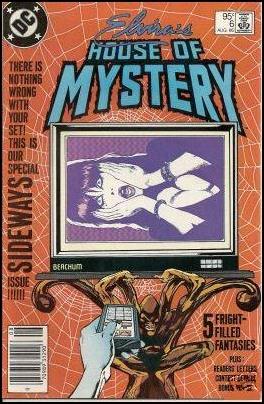Elvira's House of Mystery issue 6-B Canadian Price Cover