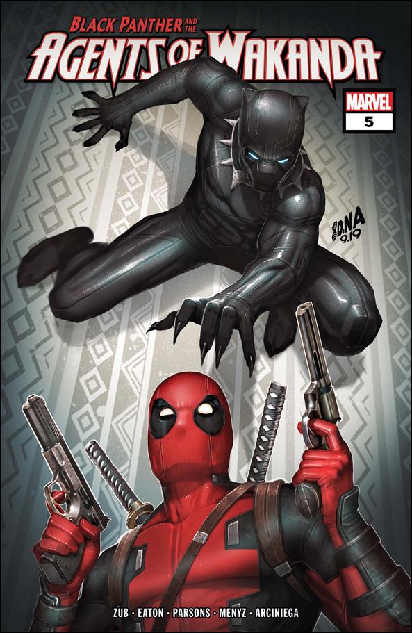 Black Panther and the Agents of Wakanda issue 5 David Nakayama Cover