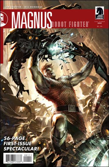 Magnus, Robot Fighter (2010) issue 1 Raymond Swanland Cover