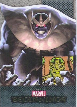 Marvel Beginnings: Series 3 (Base Set) card 523 Thanos