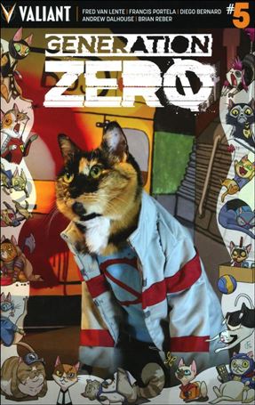 Generation Zero issue 5-C Valiant Cat Cosplay Cover