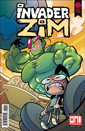Invader Zim issue 32 Maddie C Cover