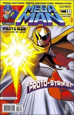 Mega Man issue 18-B Mike Norton Cover