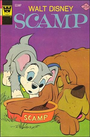 Walt Disney Scamp issue 27-B Whitman Cover