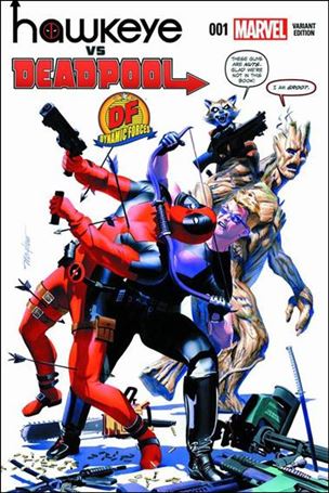 Hawkeye vs Deadpool issue 1-C Mike Mayhew Dynamic Forces Cover