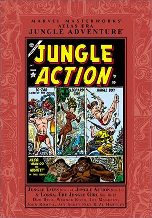 Marvel Masterworks: Atlas Era Jungle Adventures issue 2 Red Dust Jacket