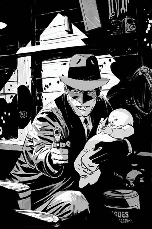 Green Hornet (2020) issue 1-N Lee Weeks Black & White Virgin Cover