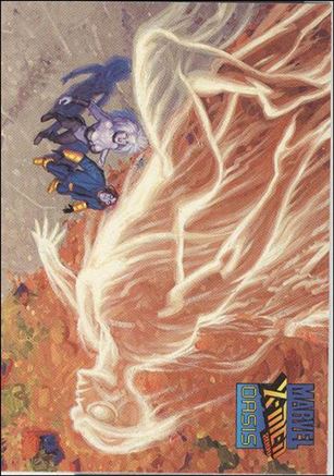 X-Men 2099: Oasis (Base Set) card 23 A face in the wind