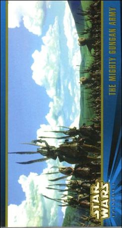 Star Wars: Episode I Widevision: Series 2 (Base Set) card 55 The Mighty Gungan Army