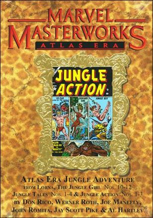 Marvel Masterworks: Atlas Era Jungle Adventures issue 2-B Marble Dust Jacket Vol 159