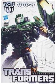 Transformers Spotlight: Hoist issue nn-D Hasbro Comic Pack Cover