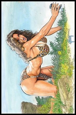 Cavewoman: Roam issue 1-D Budd Root Cover