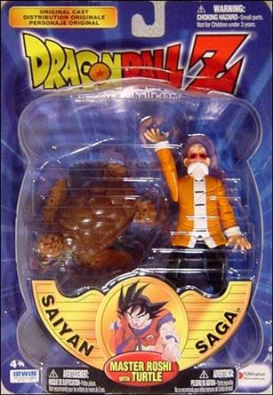 Dragon Ball Z  figure 3-B Master Roshi with Turtle (Orange Coat)