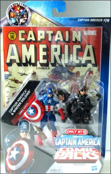 Marvel Universe: Captain America: The First Avenger (Comic-Packs) figure 2 Captain America and Winter Soldier