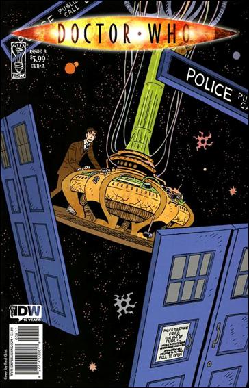 Doctor Who (2009) issue 8 Paul Grist Cover
