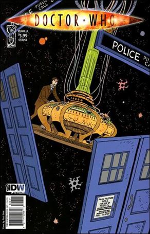 Doctor Who (2009) issue 8 Paul Grist Cover