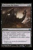 Magic the Gathering: Commander (Base Set) card 96 Rise from the Grave